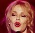 Kylie puckers up for a new tour