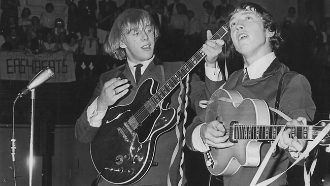 Harry Vanda and George Young from 1960s band 'The Easybeats'.