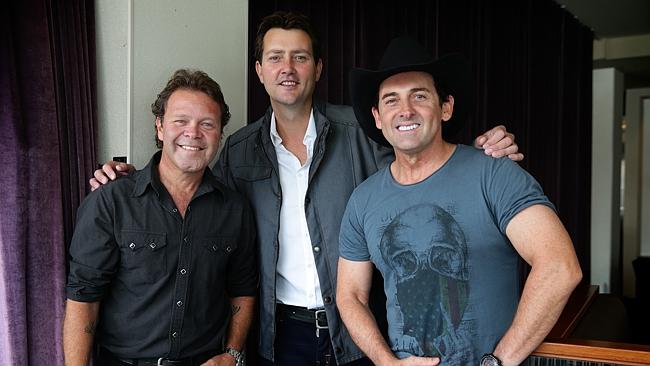 Troy Cassar-Daley, Adam Harvey and Lee Kernaghan lead the nominees for the 2014 CMAA Country Music Awards of Australia. Picture:
