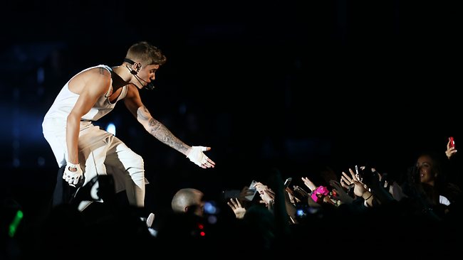 Justin Bieber first Sydney concert
