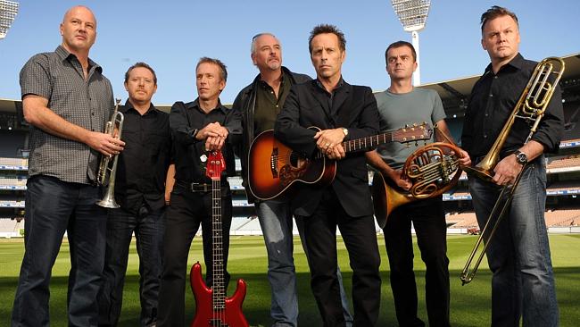 Hunters and Collectors at the MCG. 