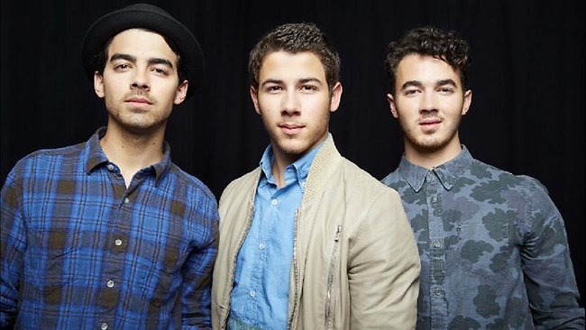 Joe Jonas, Nick Jonas and Kevin Jonas