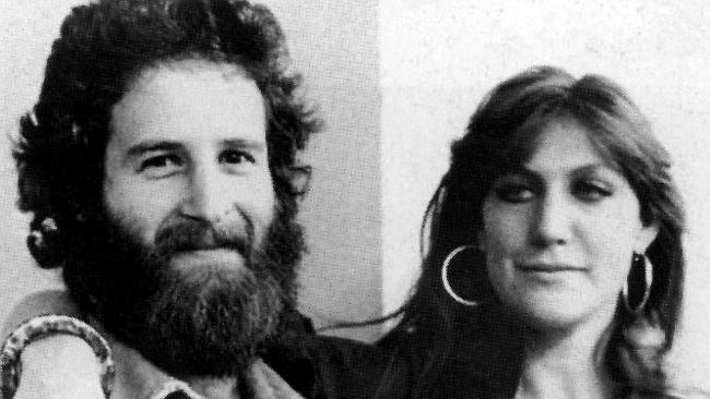 Singer Renee Geyer with music promoter Michael Gudinski in 1976.