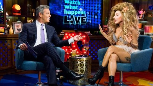 Lady Gaga on 'Watch What Happens Live' in September.