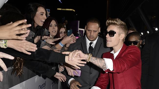 Justin Beiber proves he can still touch some fans.