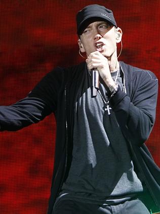 USA rapper Eminem can still sell albums. (AP Photo/Jason DeCrow, file) 