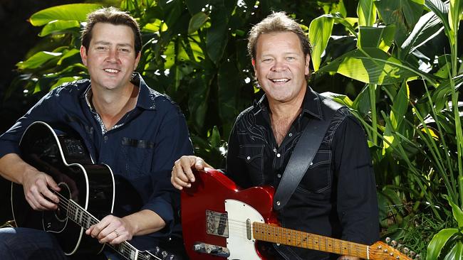 Troy Cassar-Daley and Adam Harvey have withdrawn their hit album Great Country Songbook from the 2014 Golden Guitars Picture:...