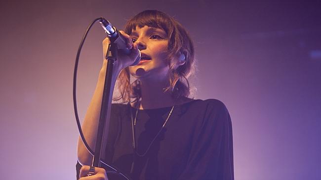 Lauren Mayberry, the mellifluous frontlady for Scottish outfit Chvrches.