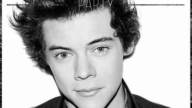 Poster boy ... Part of the Closet Party promotion using Harry Styles.