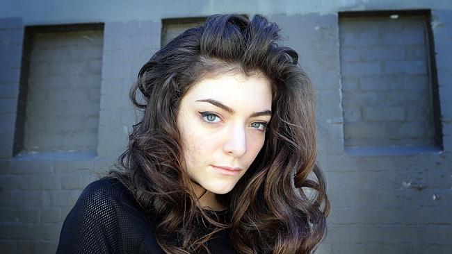 Unlikely pop star ... Lorde has taken the musical world by storm. Picture: Renee Nowytarger