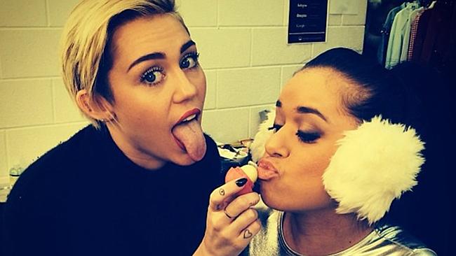 Come back, Miley's tongue, all is forgiven! Picture: Inst...