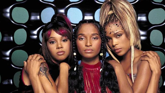 TLC: as their hit Waterfalls topped the charts, the trio struggled with debts of more than $  3.5 million. Picture: Supplied.  