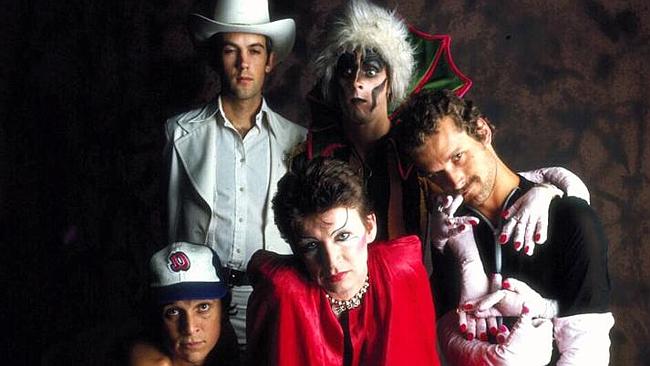 Skyhooks: Shirley Strachan, Red Symons, Freddie Strauks, Greg Macainsh and Bob