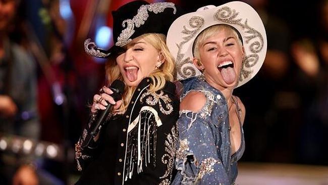 The first look at Miley Cyrus and Madonna's upcoming ...