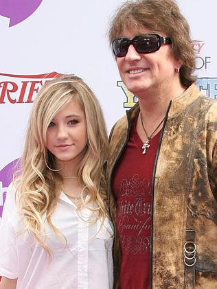 Richie Sambora with his daughter, Ava.