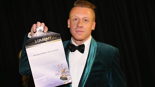 Way to rub it in, Macklmore. Getty Images