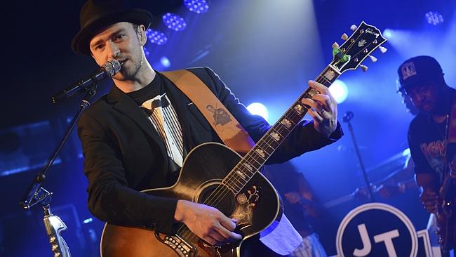 Justin Timberlake will be heading down under.