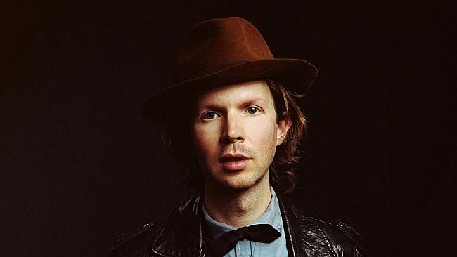 Struggle ... Beck suffered a spinal injury on the set of a video clip shoot nine years ag