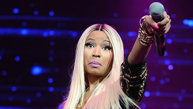 Apologetic ... Nicki Minaj pulled her single artwork after being criticised on social media platforms for using a photo of Ma...