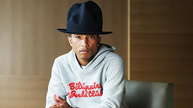 Pharrell Williams is heading straight to No. 1 with his GIRL solo record. Picture: Anthon