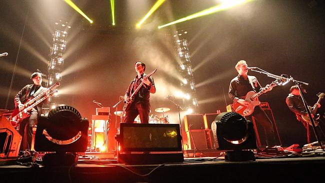 Queens of the Stone Age tore up the stage at The Qantas Credit Union Arena. Picture: Atti