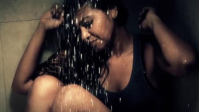 Jessica Mauboy in her latest video for Never Be The Same. Picture: Video screengrab
