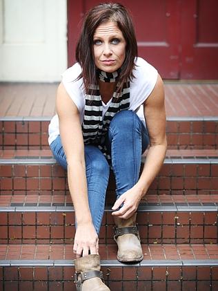 Boots ’n’ all: Kasey Chambers will be jumping feet-first back into recording. Pic: Tara C