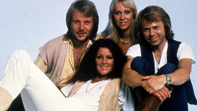 ABBA is back ... (from left) Bjorn Ulvaeus, Agnetha Faltskog, Annifrid Lyngstad and Benny