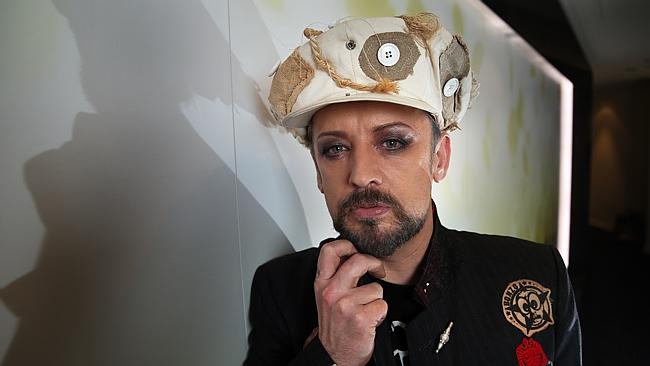 Changing times ... the new Boy George is a non-smoking, clean-living Buddhist.