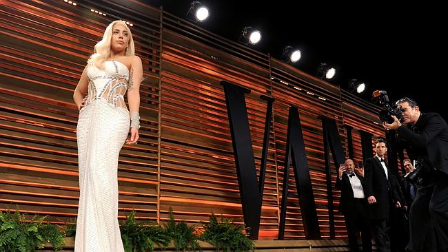 Lady Gaga attends the 2014 Vanity Fair Oscar Party. Newly-released tax records have raise