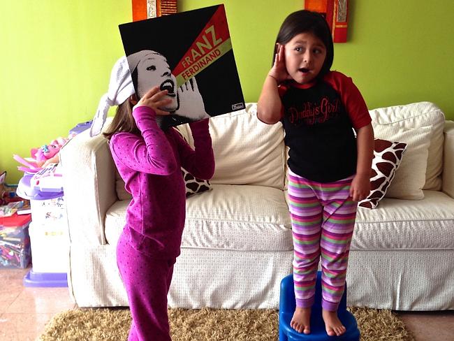Take me out ... Kids channel Franz Ferdinand. Picture: Victor Cabezas via Sleeveface.com