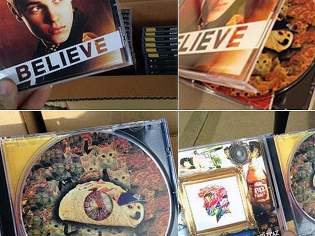 Every Bieber CD in Los Angeles is missing