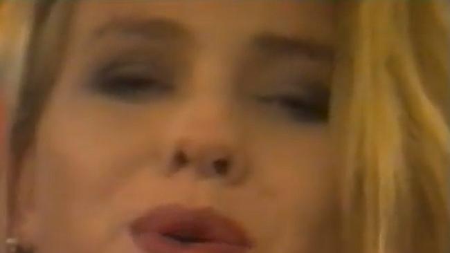 Kiss me ... Naomi Watts as she appeared in Rat Cat’s That Ain’t Bad clip.