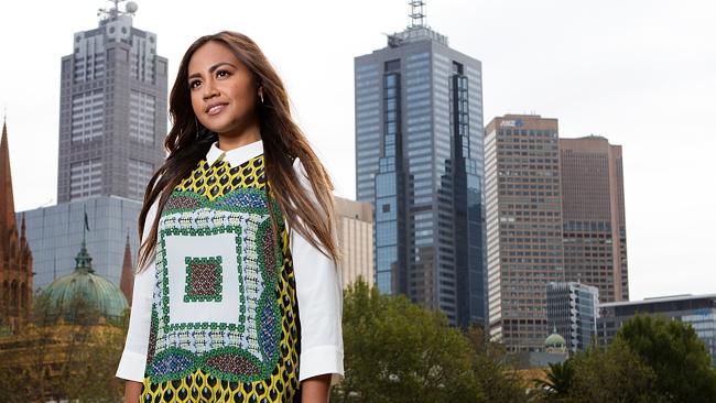 Chart success ... Jessica Mauboy has scored her seventh Top 10 single with Never Be the S