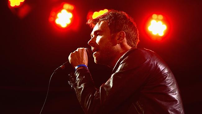 Drug use...Former Blur frontman Damon Albarn performs during the NPR 2014 SXSW Music, Fil