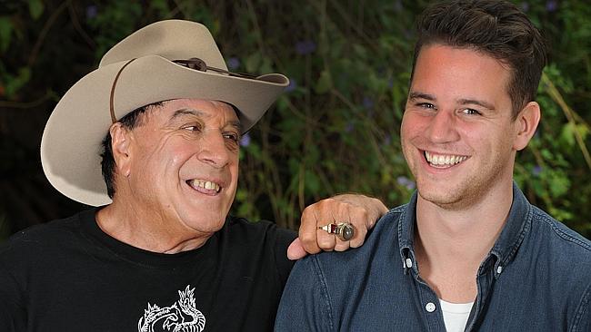 He’s back ... Molly Meldrum has returned to the studio to co-produce the new single from 