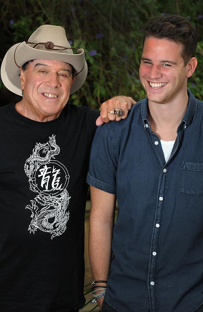 Molly Meldrum, pictured with Ben Hazlewood, is working on a concert full of songs by acts