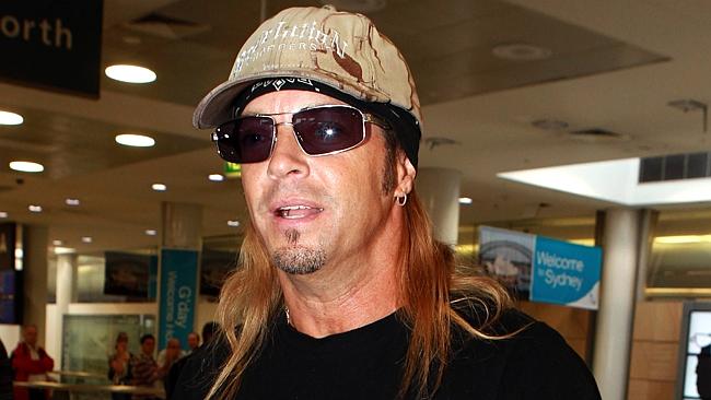 Rocker and reality TV personality ... Bret Michaels, lead singer of band Poison.