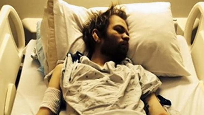 "If I have one drink the docs say I will die" ... Deryck Whibley. Picture: deryckwhibley.