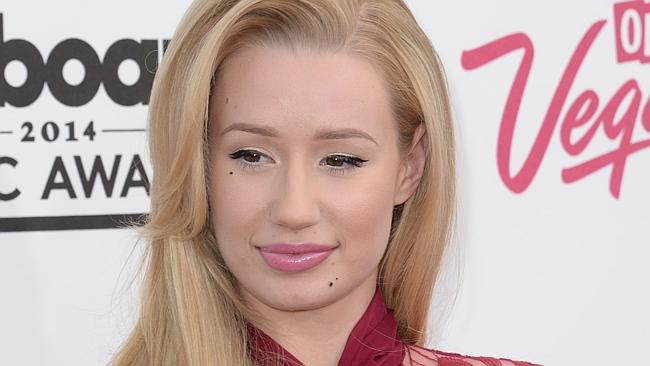 Chart topper ... Iggy Azalea on the red carpet at the 2014 Billboard Music Awards. Pictur