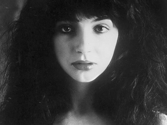 Bush in the late 70s, when she was a teenage wunderkind.