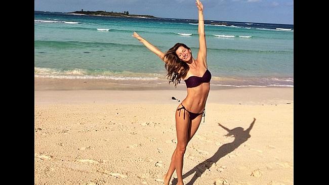 Model Gisele Bündchen is now a singer too. Picture: Instagram