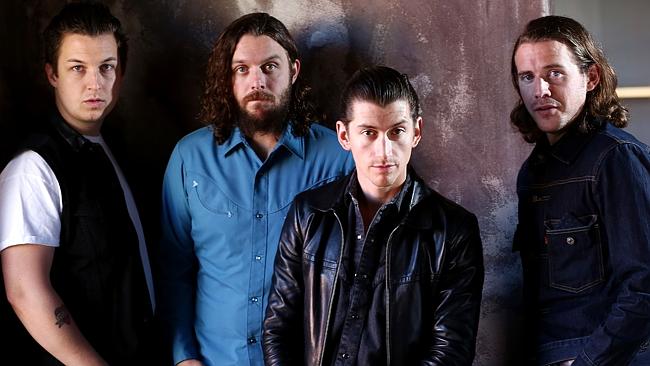 British pop group the Arctic Monkeys.