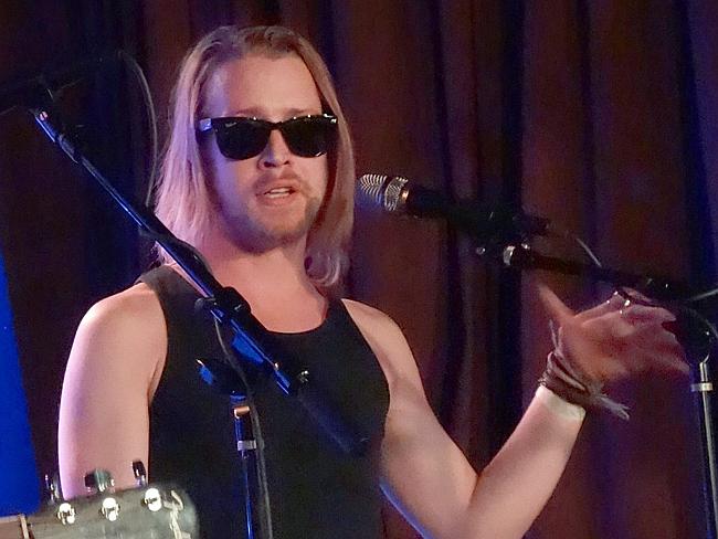 Macaulay Culkin’s band is called The Pizza Underground.