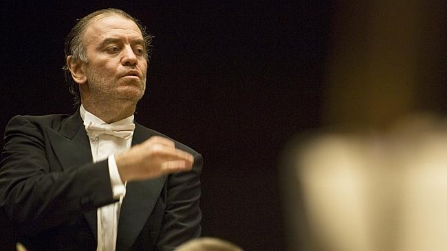 Valery Gergiev conducts the London Symphony Orchestra, which is headed for Brisbane.