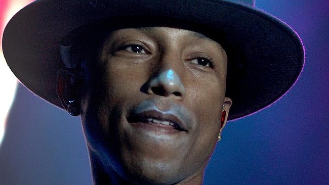 Pharrell Williams starts each of his hits with a virtually identical intro. Picture: Adam