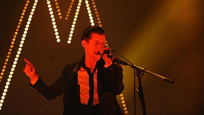 Arctic Monkeys lead singer Alex Turner. Picture: Ellen Smith