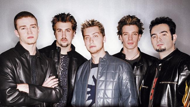 Justin Timberlake, Lance Bass, JC Chasez, Chris Kirkpatrick, and Joey Fatone.