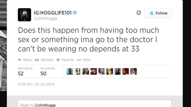 Before seeking medical assistance, be sure to inform your 369k Twitter followers.