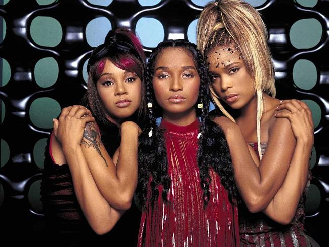 TLC during the ‘No Scrubs’ era - from left: Lisa 'Left Eye' Lopes, Chilli and T-Boz.